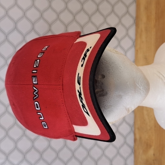 Dale Earnhardt Jr. Budweiser #8 Bud racing Nascar Winners Circle red hat - Picture 1 of 9